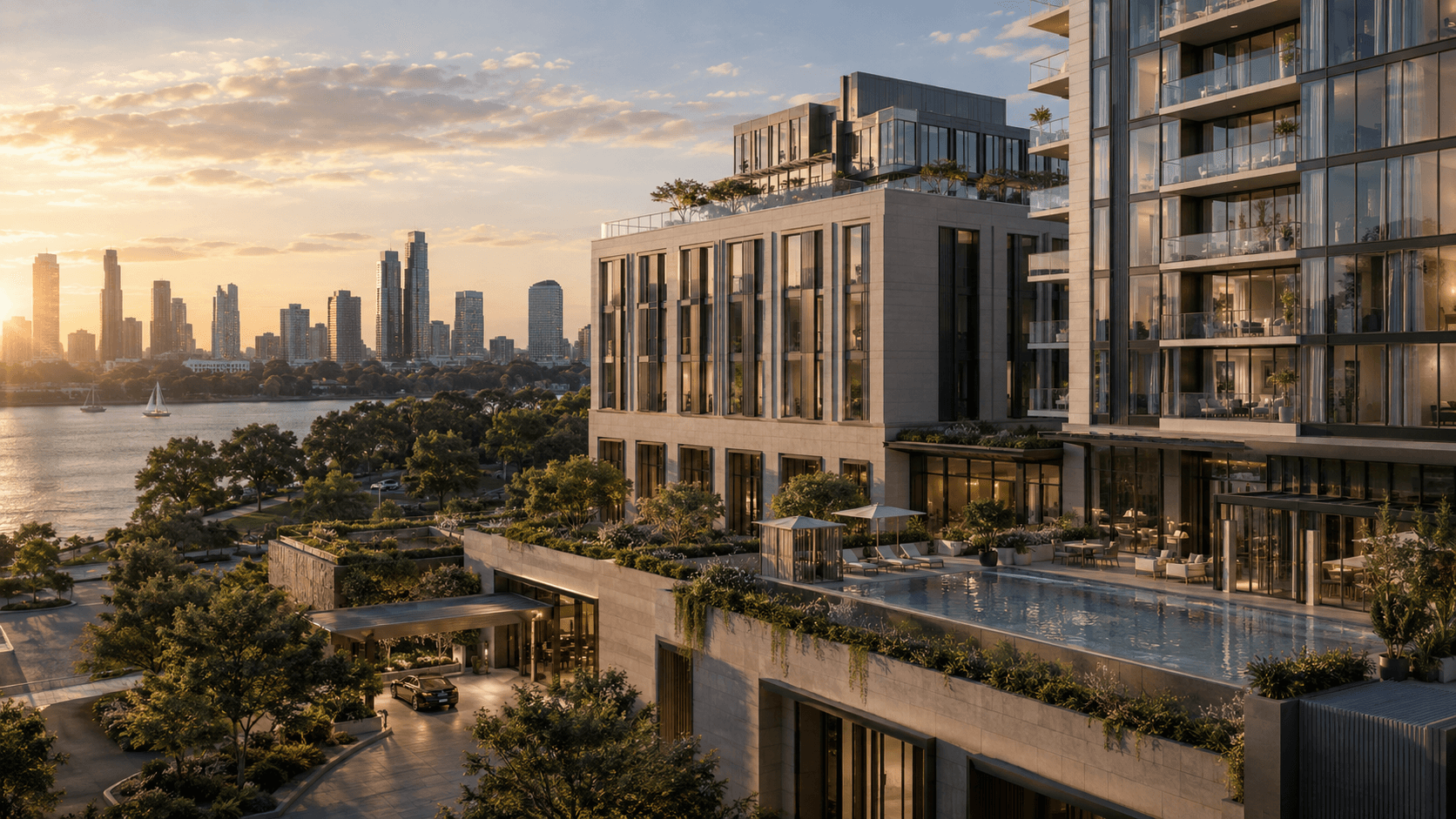 Premium hotel and residences